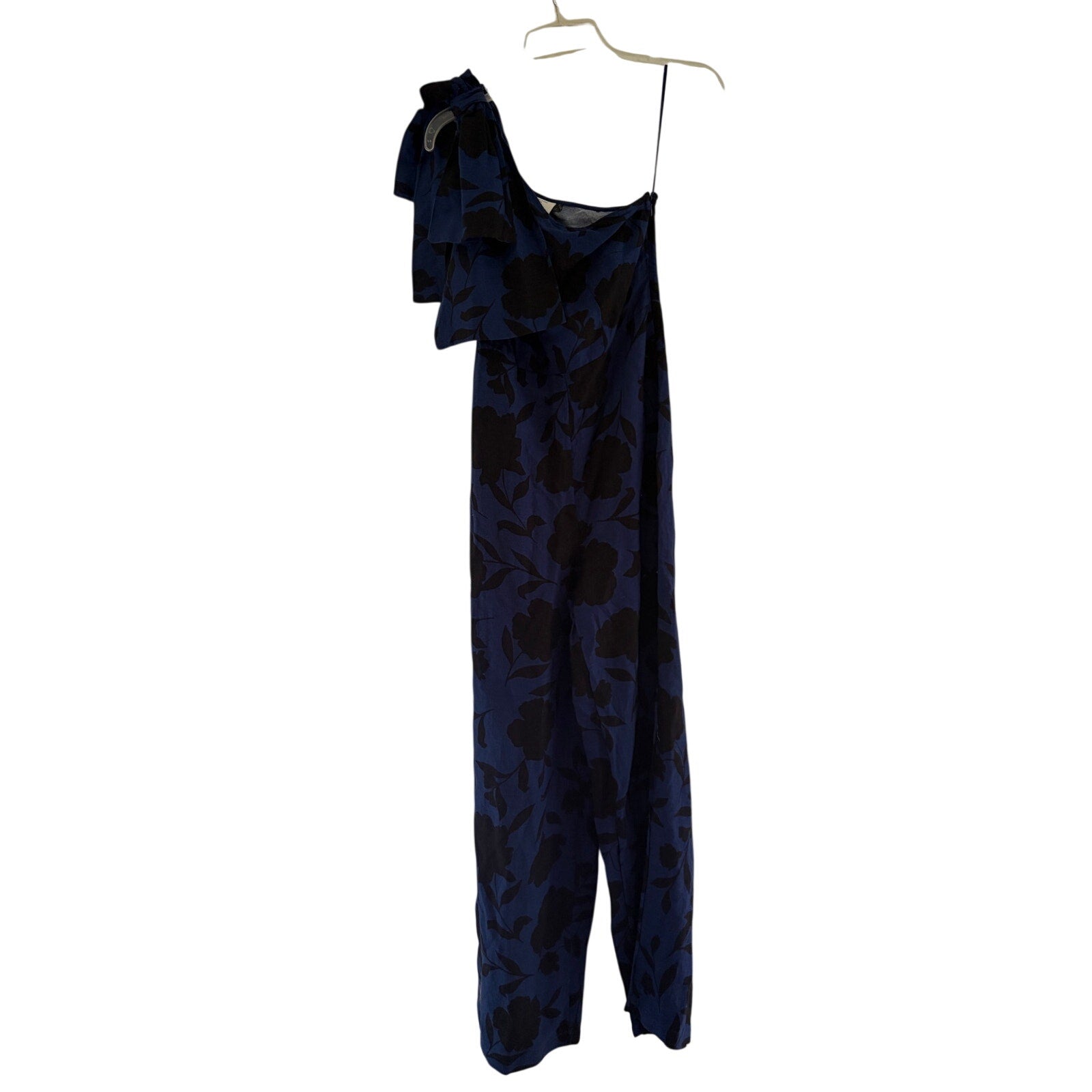 Kate Spade New York Target One Shoulder Floral Jumpsuit NWT Size 00 Blue